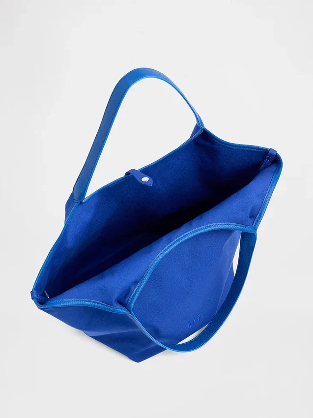 Borsa tote morbida in tela