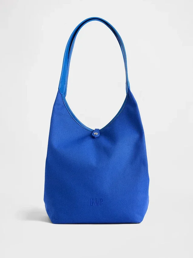 Borsa tote morbida in tela