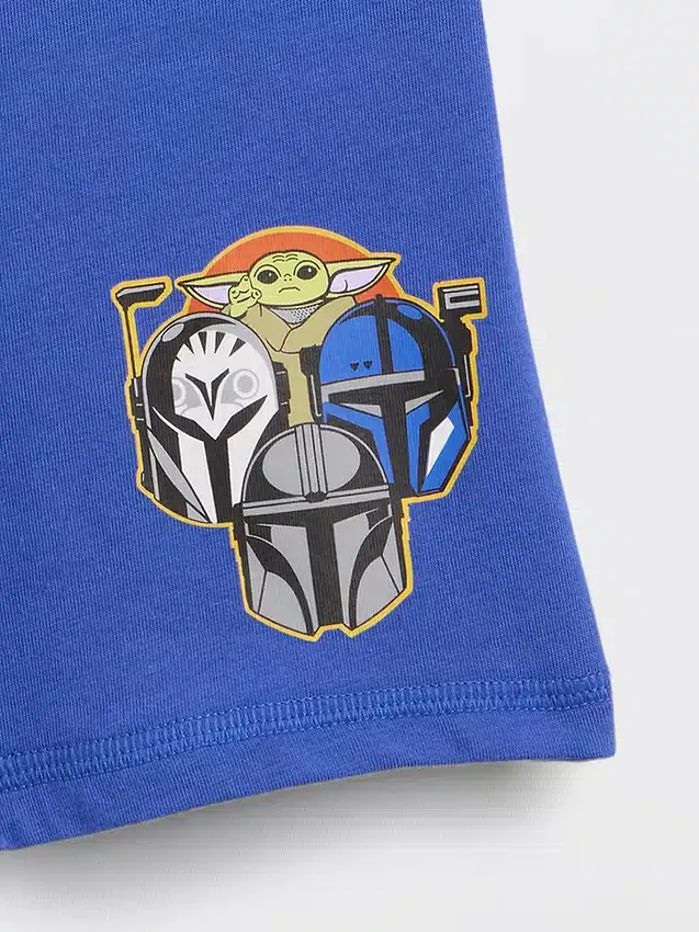 Boxer da bambino in cotone biologico elasticizzato Star Wars (confezione da 5)