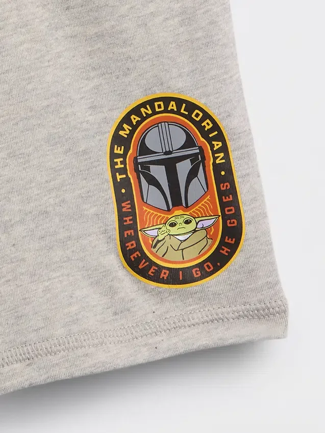 Boxer da bambino in cotone biologico elasticizzato Star Wars (confezione da 5)