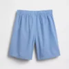 Boxer da pigiama per bambini in tessuto riciclato in forma di pantaloncini