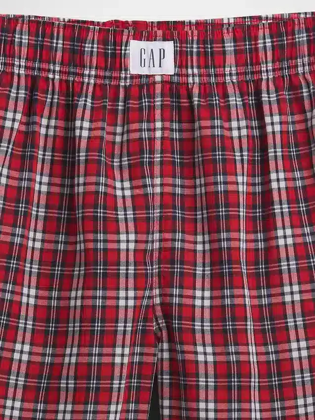 Boxer da pigiama per bambini in tessuto riciclato in forma di pantaloncini
