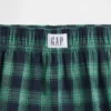 Boxer da pigiama per bambini in tessuto riciclato in forma di pantaloncini