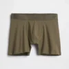 Boxer in cotone biologico elasticizzato da 5"