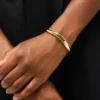 Bracciale rigido in oro Ana Luisa Talia