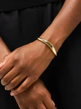 Bracciale rigido in oro Ana Luisa Talia