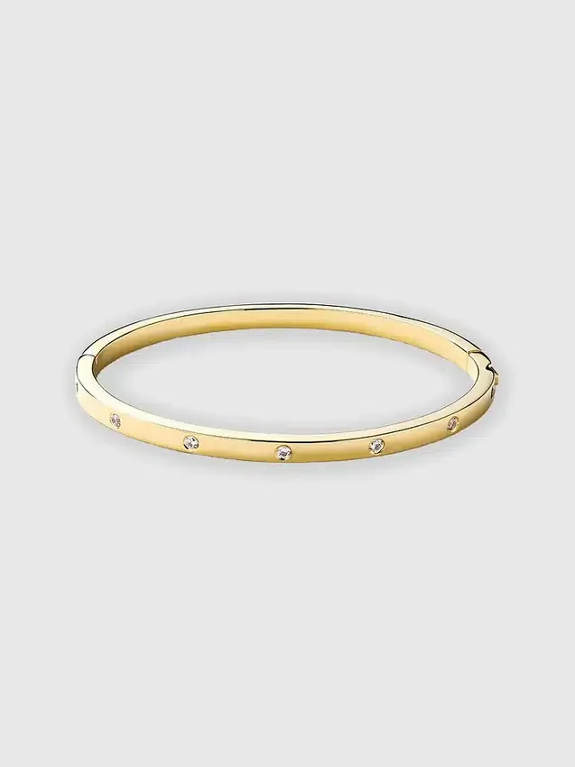 Bracciale rigido in oro Selena di Ana Luisa