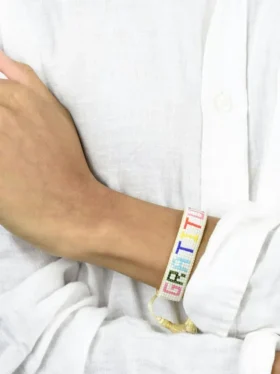 Braccialetto con perline Hart Rainbow Gratitude