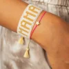 Braccialetto Hart bianco e oro per la mamma