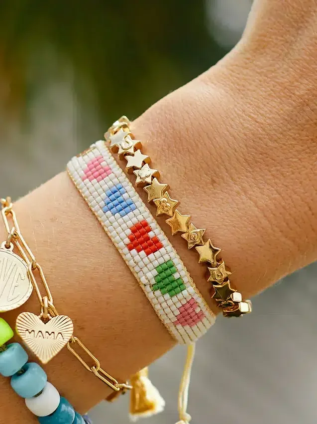 Braccialetto Hart Rainbow Hearts