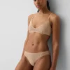 Bralette con scollo profondo in pizzo Madesoft