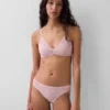 Bralette con scollo profondo in pizzo Madesoft