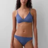 Bralette con scollo profondo in pizzo Madesoft