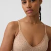 Bralette con scollo profondo in pizzo Madesoft