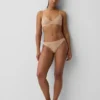 Bralette con scollo profondo in pizzo Madesoft