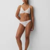 Bralette con scollo profondo in pizzo Madesoft