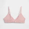Bralette con scollo profondo in pizzo Madesoft