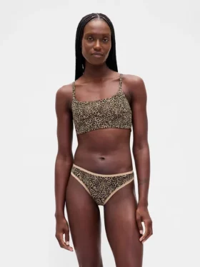 Bralette in cotone biologico elasticizzato