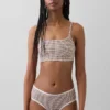 Bralette in cotone biologico elasticizzato
