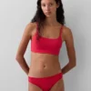 Bralette in cotone biologico elasticizzato