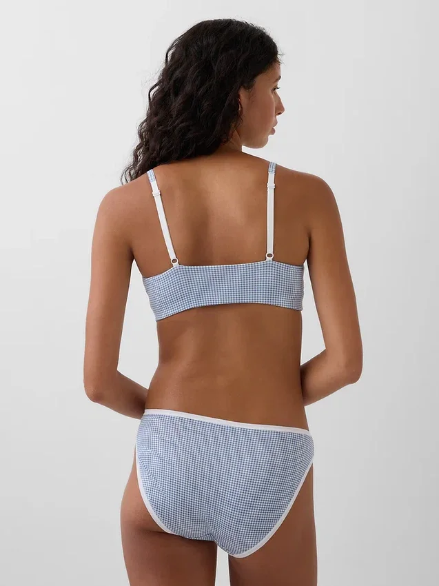 Bralette in cotone biologico elasticizzato