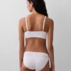 Bralette in cotone biologico elasticizzato