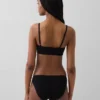Bralette in cotone biologico elasticizzato