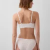 Bralette in cotone biologico elasticizzato