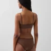 Bralette in cotone biologico elasticizzato