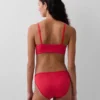 Bralette in cotone biologico elasticizzato
