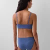 Bralette in cotone biologico elasticizzato