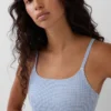 Bralette in cotone biologico elasticizzato