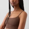 Bralette in cotone biologico elasticizzato