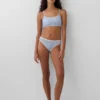 Bralette in cotone biologico elasticizzato