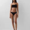 Bralette in cotone biologico elasticizzato