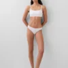 Bralette in cotone biologico elasticizzato