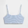 Bralette in cotone biologico elasticizzato