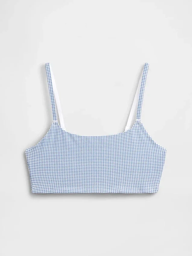 Bralette in cotone biologico elasticizzato