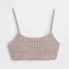 Bralette in cotone biologico elasticizzato