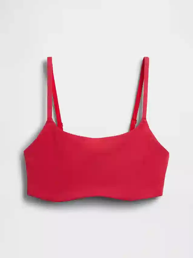 Bralette in cotone biologico elasticizzato