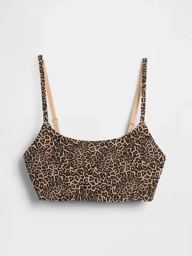 Bralette in cotone biologico elasticizzato