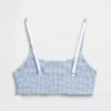 Bralette in cotone biologico elasticizzato