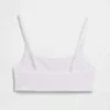 Bralette in cotone biologico elasticizzato