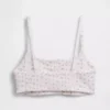 Bralette in cotone biologico elasticizzato