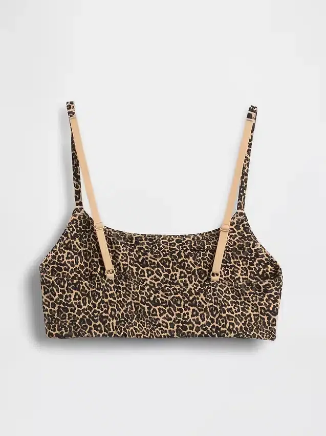 Bralette in cotone biologico elasticizzato