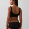 Bralette in cotone biologico elasticizzato con Gap Logo