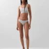 Bralette in cotone biologico elasticizzato con Gap Logo