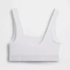 Bralette in cotone biologico elasticizzato con Gap Logo