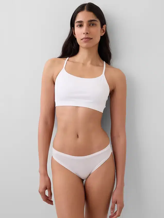 Bralette senza cuciture con dorso a vogatore