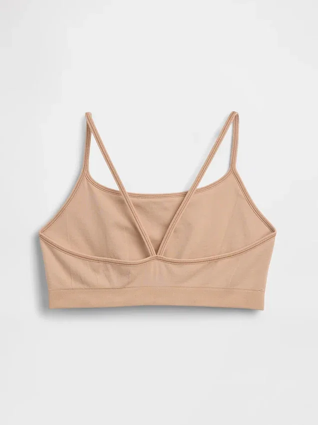 Bralette senza cuciture con dorso a vogatore
